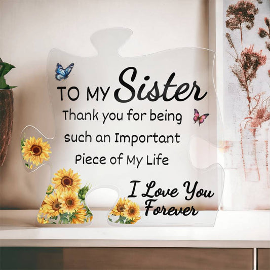 I love you Forever💕Engraved Puzzle for Sister/Bestie/Daughter/Mom/Dad/Grandma/Grandpa